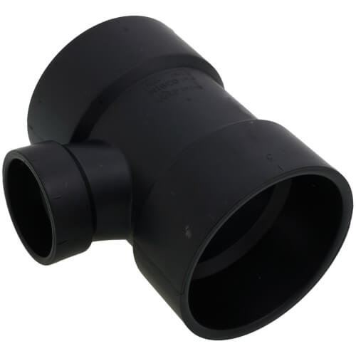 3" x 3" x 1-1/2" Hub ABS DWV Sanitary Tee (5811R)