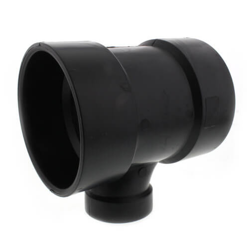 Main product image of 4" x 4" x 1-1/2" Hub ABS DWV Sanitary Tee (5811R)