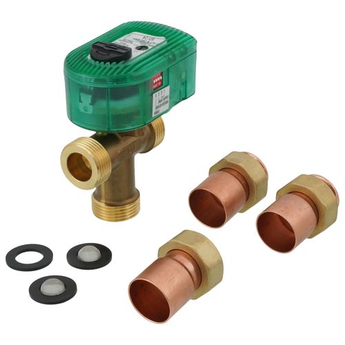 Main product image of 1", 3 Way Outdoor Reset I-Series Mixing Valve (Union Sweat)