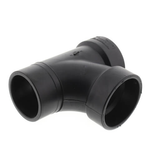 Main product image of 1-1/2" Spigot x Hub x Hub ABS DWV Street Tee (58112)