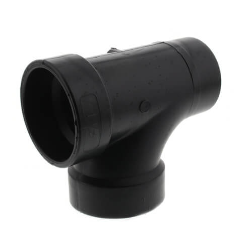 Main product image of 1-1/2" Spigot x Hub x Hub ABS DWV Street Tee (58112)
