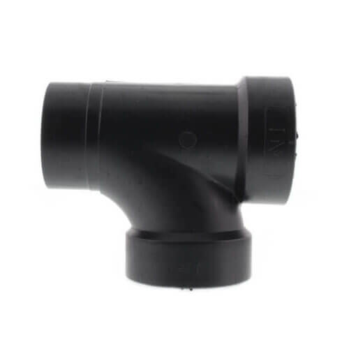 Main product image of 1-1/2" Spigot x Hub x Hub ABS DWV Street Tee (58112)