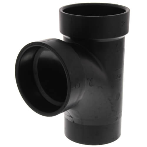 Main product image of 2" Spigot x Hub x Hub ABS DWV Street Tee (58112)