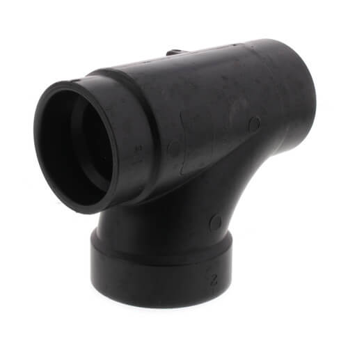 Main product image of 2" x 1-1/2" x 2" Spigot x Hub x Hub ABS DWV Street Tee (58112RR)