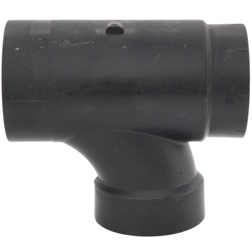 Main product image of 2" x 1-1/2" x 1-1/2" Spigot x Hub x Hub ABS DWV Street Tee (58112RR)