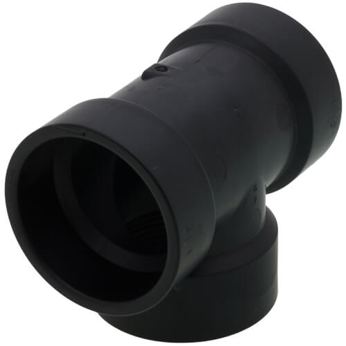 Main product image of 1-1/2" Hub x Hub x FIPT ABS DWV Test Tee (581114V)