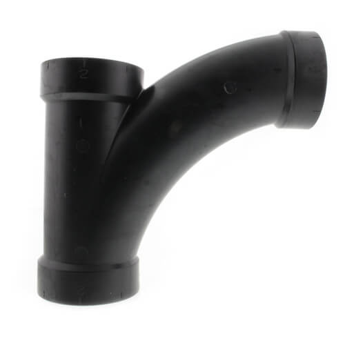 Main product image of 2" Hub ABS DWV Long Radius Combination (5812LR)