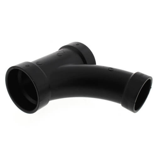 Main product image of 2" x 2" x 1-1/2" Hub ABS DWV Long Radius Combination Tee-Wye (5812LR)