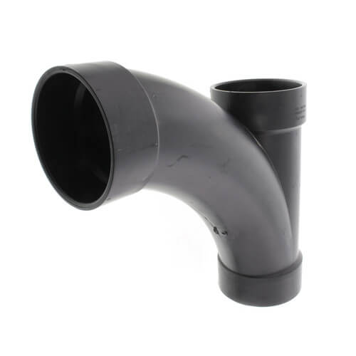 Main product image of 4" Hub ABS DWV Long Radius Combination Tee-Wye (5812LR)