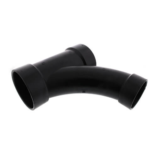 Main product image of 4" x 4" x 3" Hub ABS DWV Long Radius Combination Tee-Wye (5812LR)