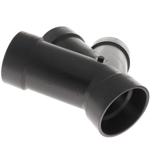 Main product image of 4" H x H x H ABS 45° Double Wye (5834)