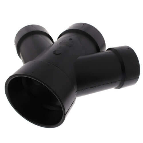 Main product image of 6" x 6" x 4" x 4" H x H x H ABS 45° Double Wye (5834R)