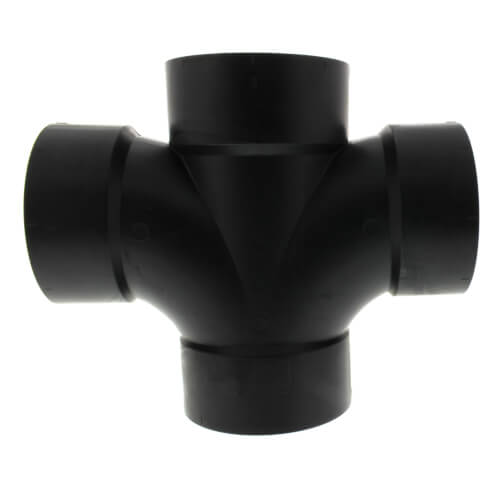 Main product image of 3" H x H x H ABS Double Sanitary Tee (5835)