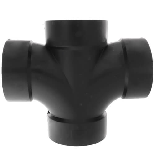 Main product image of 4" H x H x H ABS Double Sanitary Tee (5835)