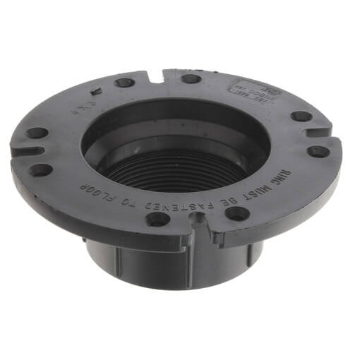 Main product image of 4" x 3" FIPT ABS Closet Flange (58513)