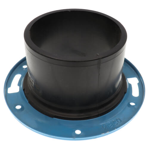 Main product image of 4" SPG x SPG ABS Adjustable Closet Flange (58512A)