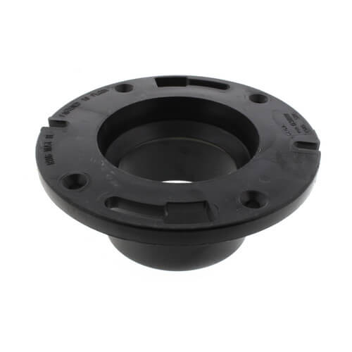 Main product image of 3" or 4" Hub ABS Flush Closet Flange with Pipe Stop (5853)