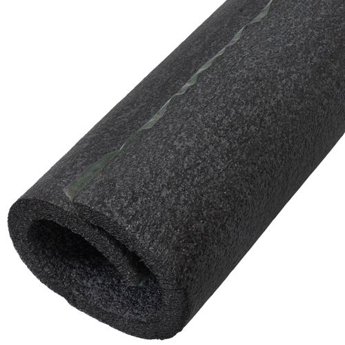 Main product image of 3-1/8" Pipe (O.D.) x 3/8" Self-Sealing Pipe Insulation, 6' Length (Box of 9)