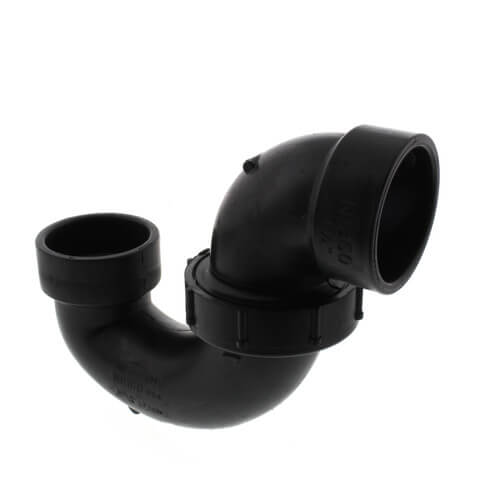 Main product image of 1-1/4" H x H ABS P-Trap with Union Joint (5895)