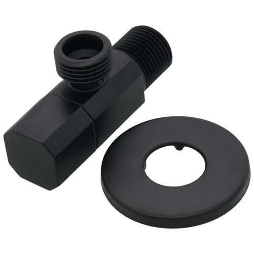 Main product image of Ceramic Quarter Turn Angle Valve (Matte Black), IAO36005-BL