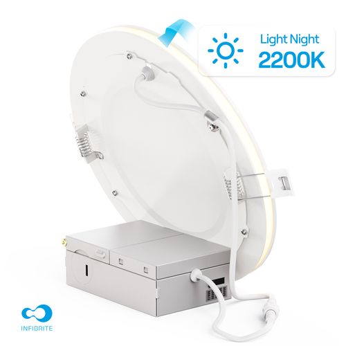 Main product image of 6" LED with Night Light Selectable 12W 1050LM Dimmable (6 Pack)