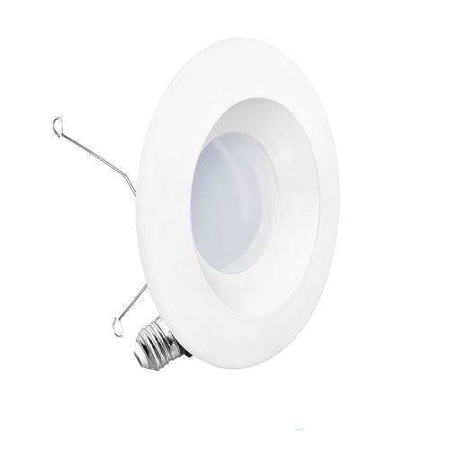 Main product image of 6" 3CCT Selectable 12W 1100LM Recessed Retrofit LED Sleek Series Downlight Kit, Dimmable, Wet Rated (6 Pack)