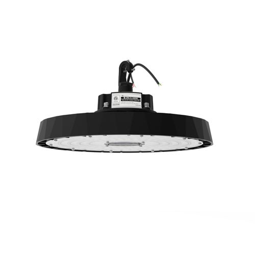 Main product image of 14" 320W 5000K Integrated LED Dimmable UFO High Bay Light 51,200 Lumen Wet Rated AC100-277V DLC Listed