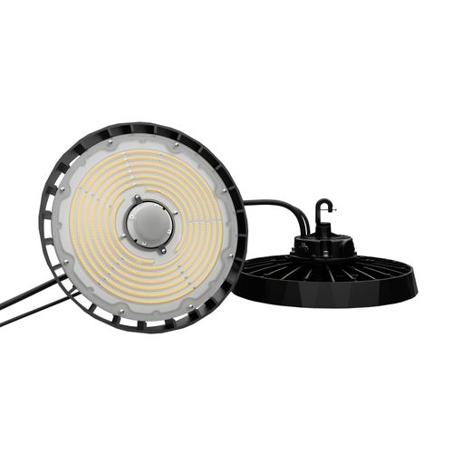 Main product image of 13" 5000K 120-160-200W Adjustable LED Dimmable Wet Rated UFO High Bay Light 24,600-32,800-41,000 Lumen AC100-277V
