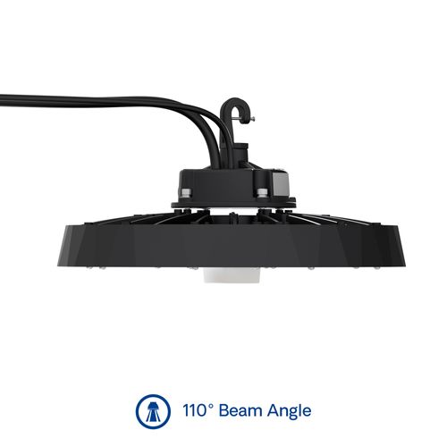 Main product image of 13" 5000K 120-160-200W Adjustable LED Dimmable Wet Rated UFO High Bay Light 24,600-32,800-41,000 Lumen AC100-277V