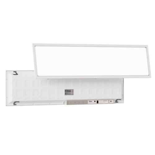 Main product image of 1' x 4' 3CCT 3900/5200/6500 Lumen 0-10V Adjustable Watt Backlit Panel Light (4 Pack)