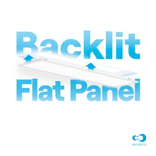 Main product image of 1' x 4' 3CCT 3900/5200/6500 Lumen 0-10V Adjustable Watt Backlit Panel Light (4 Pack)
