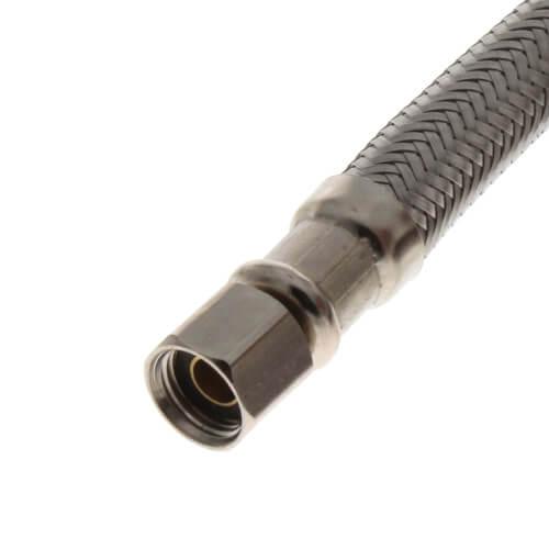 60" Ice Maker Braided Hose Connector (1/4" x 1/4" Compression)