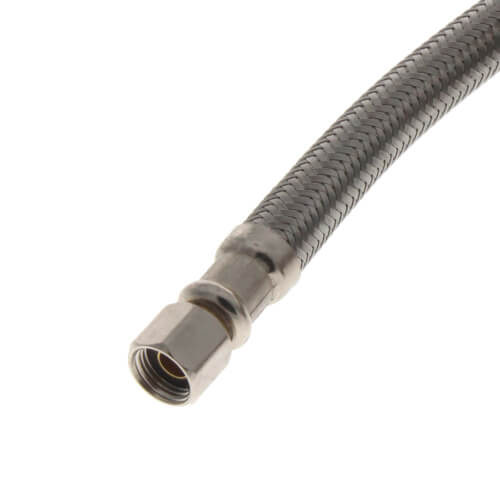 72" Ice Maker Braided Hose Connector (1/4" x 1/4" Compression)