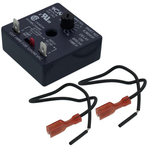Main product image of ICM203F Delay on Break Timer, 6" Wire Leads (.03-10 Minute Knob Adjust. Delay)