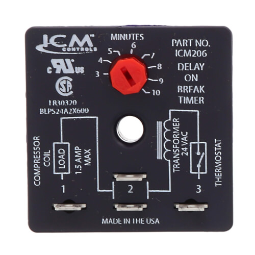 ICM206B ICM Controls ICM206B ICM206 Delay on Break Timer (310