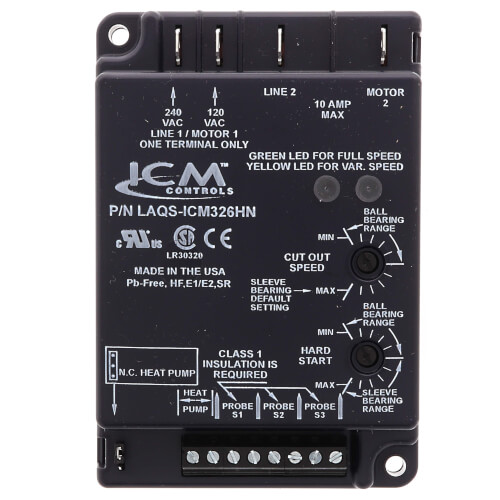 Icm326hnc Lf Icm Controls Icm326hnc Lf Icm326hn Single Phase Head Pressure Control 1 8 240 Vac