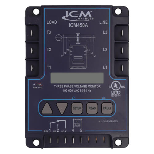 ICM450A ICM Controls ICM450A ICM450A 3 Phase Line Voltage Monitor