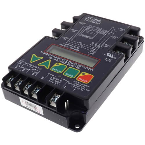 Icm450c - Icm Controls Icm450c - Icm450 3 Phase Line Voltage Monitor 