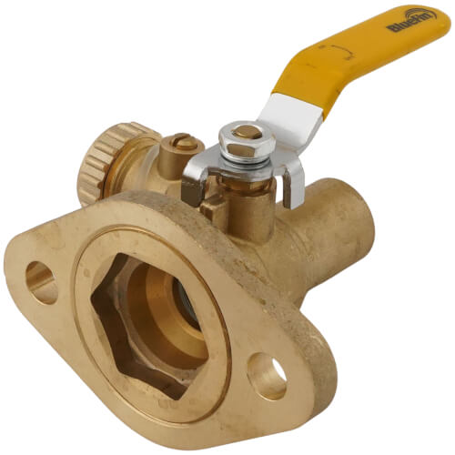 Main product image of 3/4" Sweat Isolator Flange with Drain