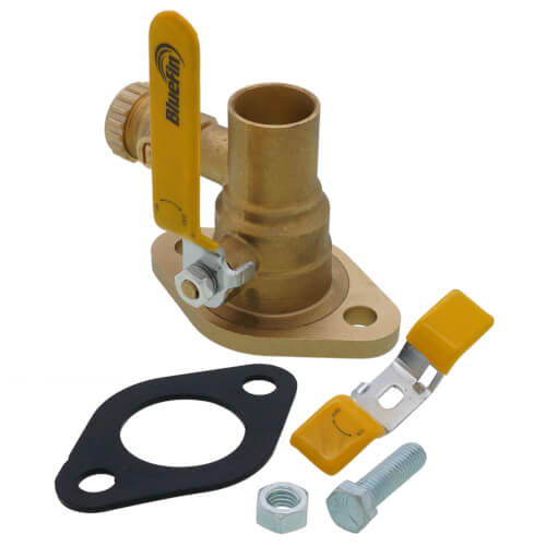 Main product image of 1" Sweat Isolator Flange with Drain
