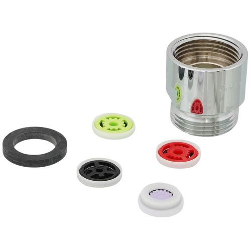 Main product image of 3/4" NPT Inline Flow Regulator w/ 2.0, 3.0, 4.0, and 5.0 GPM Inserts, IFR3-4