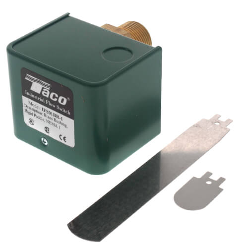 IFS01BR1 Taco IFS01BR1 1" Brass Flow Switch w/ Rigid Paddles