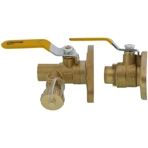 Main product image of 3/4" Sweat Isolation Flange Circulator Pump Install Kit w/ Hose Drain