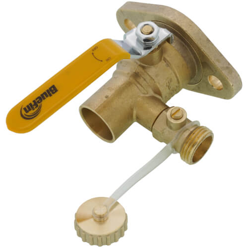 Main product image of 1" Sweat Isolation Flange w/ Hose Drain and Rotating Flange
