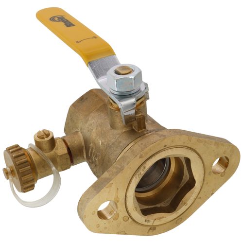 Main product image of 1-1/4" Threaded Isolator Flange w/ Hose Drain