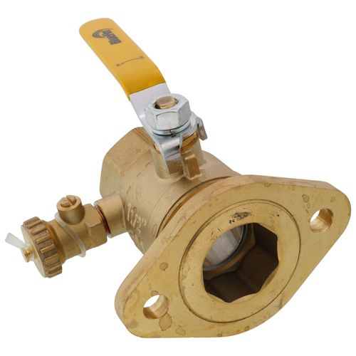 Main product image of 1-1/2" Threaded Isolator Flange w/ Hose Drain