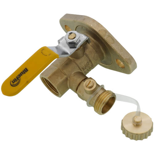 Main product image of 3/4" Threaded Isolation Flange w/ Hose Drain and Rotating Flange