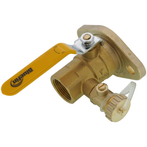 Main product image of 1" Threaded Isolation Flange w/ Hose Drain and Rotating Flange