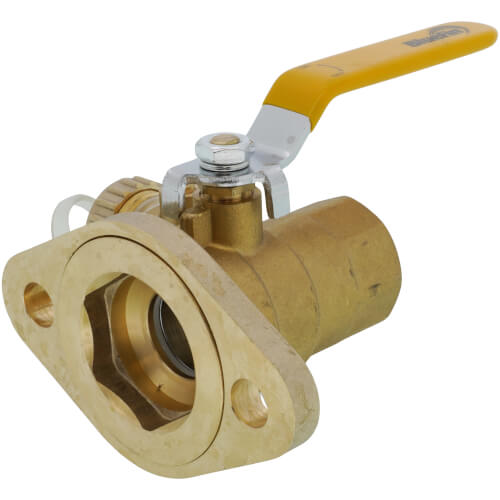 Main product image of 1" Threaded Isolation Flange w/ Hose Drain and Rotating Flange