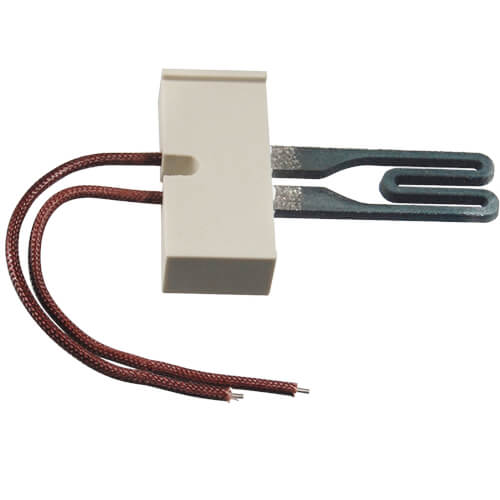 Main product image of Flat Silicon Carbide Igniter for Trane & Weil McLain, 5.5" leads with wire nuts